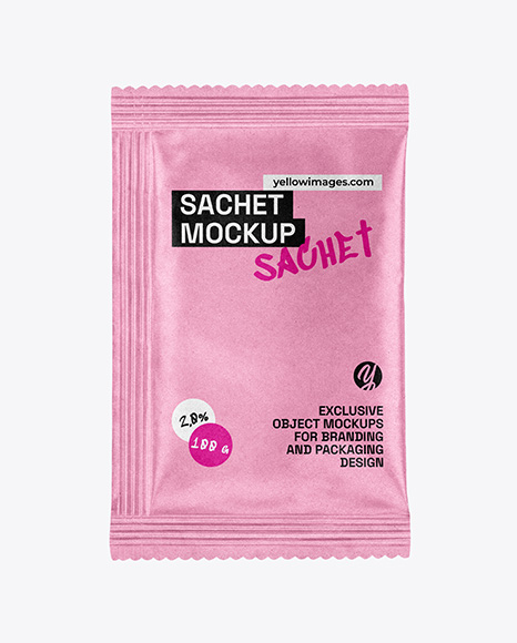 Kraft Paper Sachet Mockup