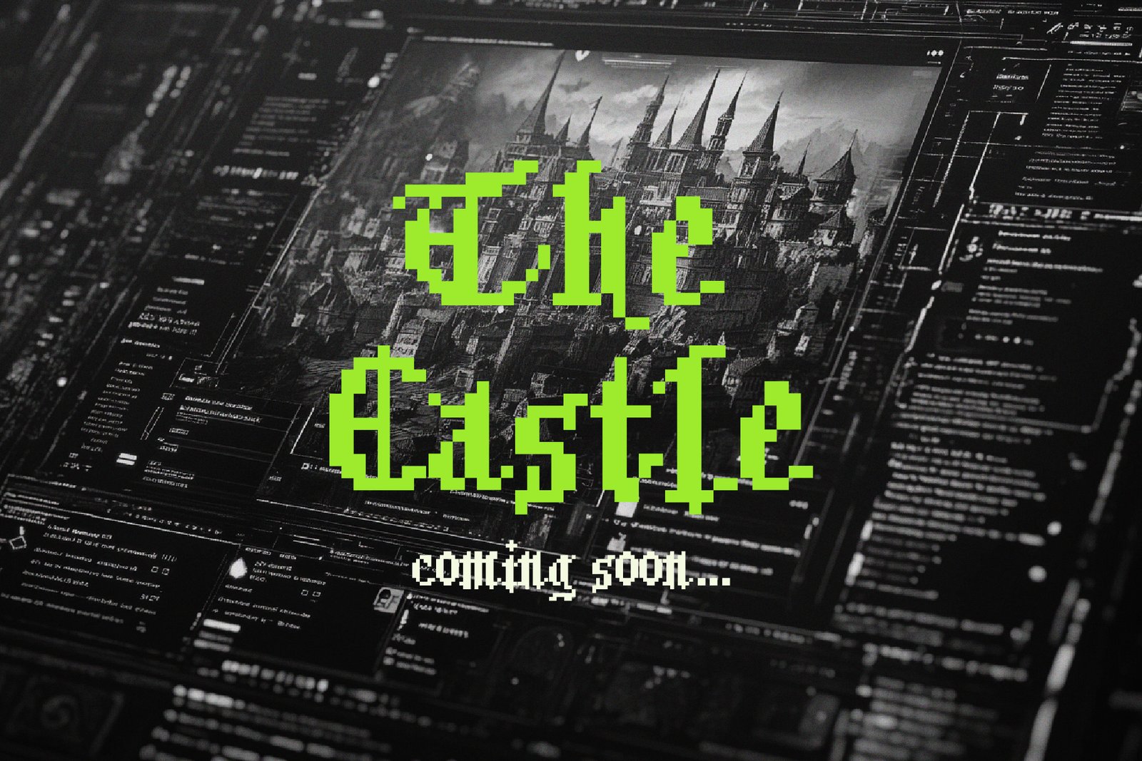 Pixel Warden - Blackletter Typeface
