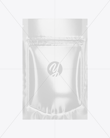Glossy Sachet Mockup