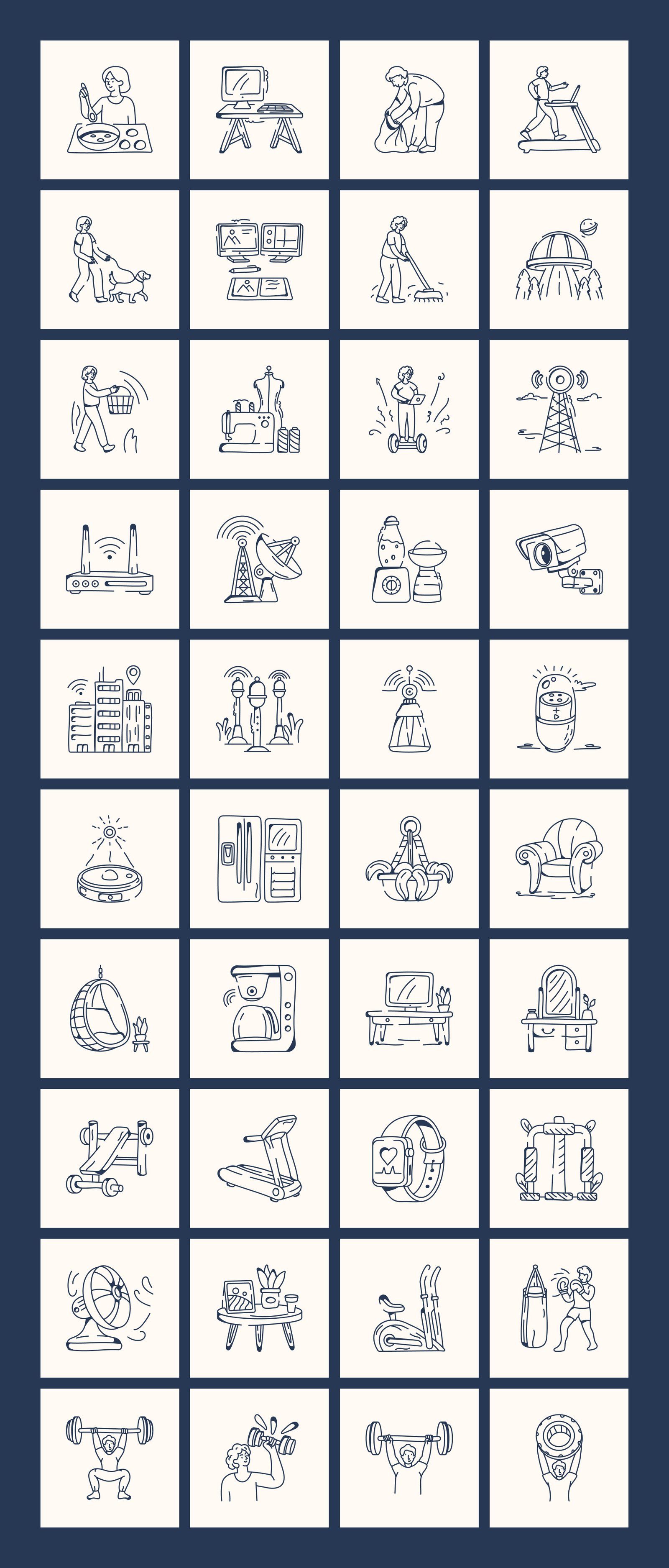 Urban and Lifestyle Illustrations Bundle