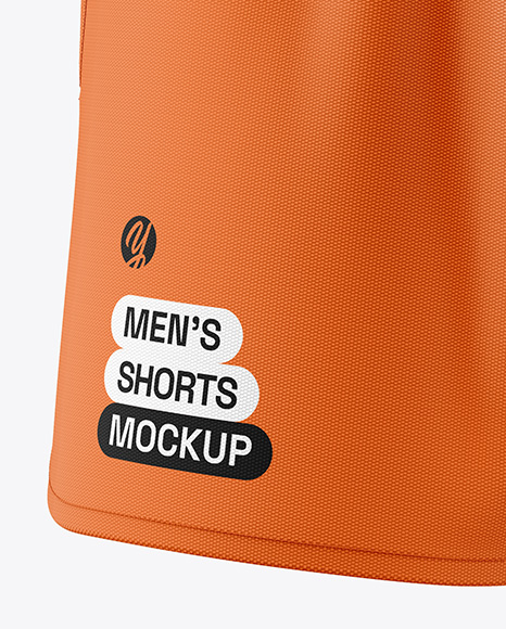 Men's Shorts Mockup - Front View