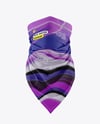 Neck Gaiter Mockup - Front View