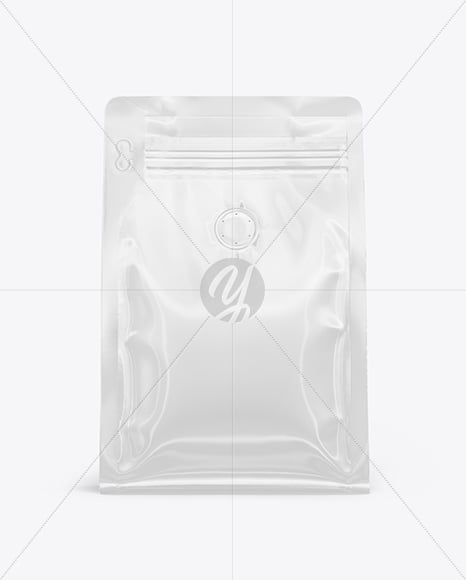 Glossy Coffee Package Mockup