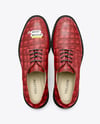 Pair of Women's Derby Shoes Mockup