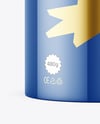 Glossy Paper Tube with Tea Mockup