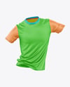 Crew Neck T-Shirt Mockup