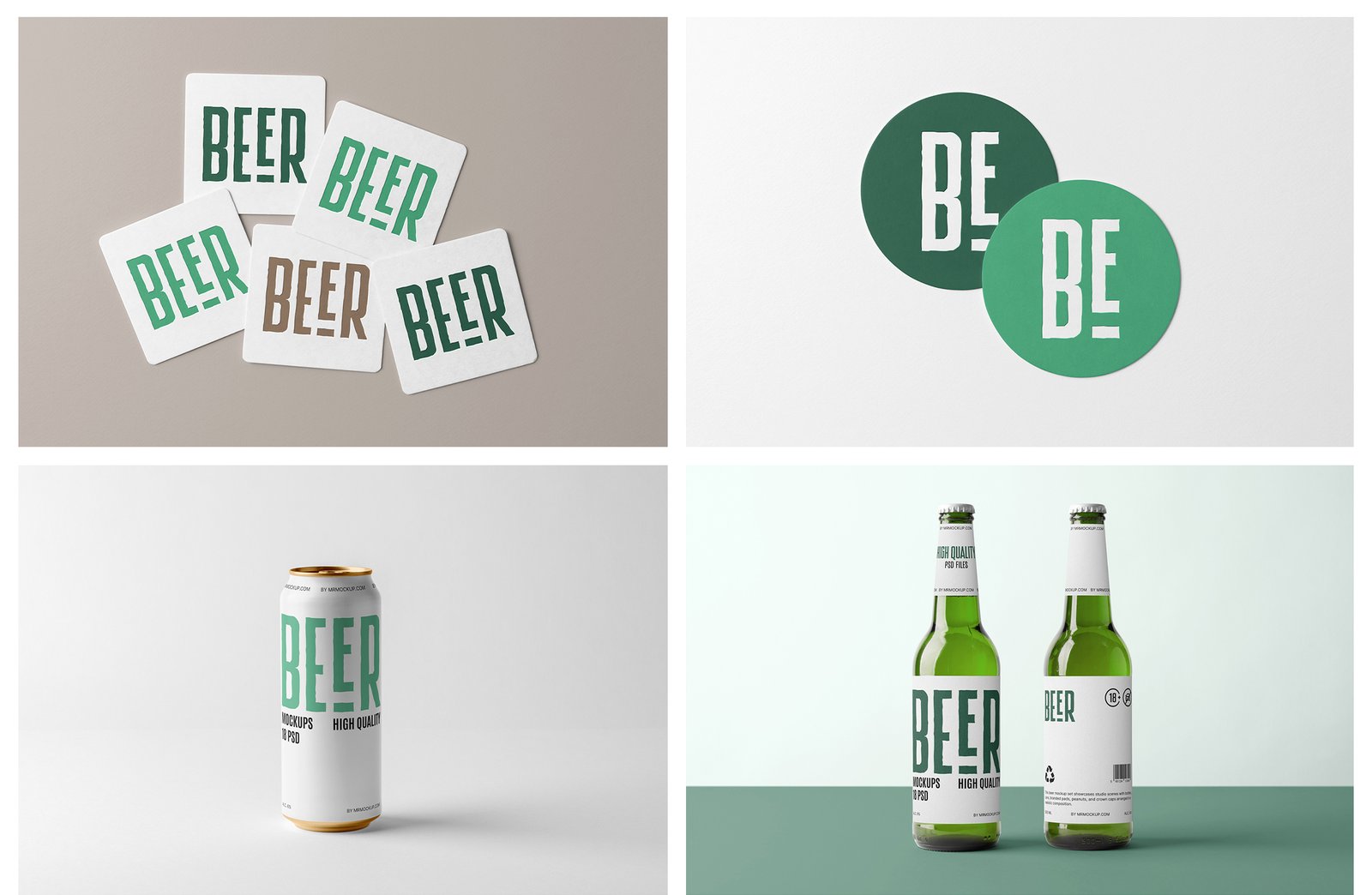 Beer Mockups