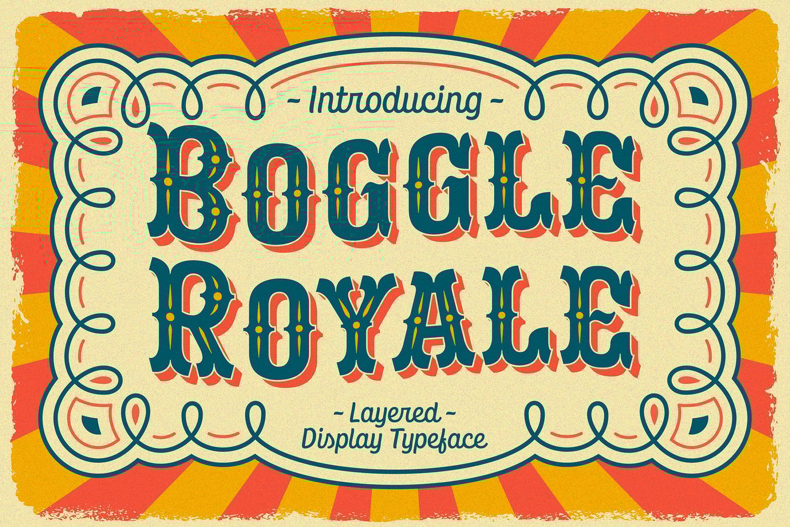 Boggle Royale Font