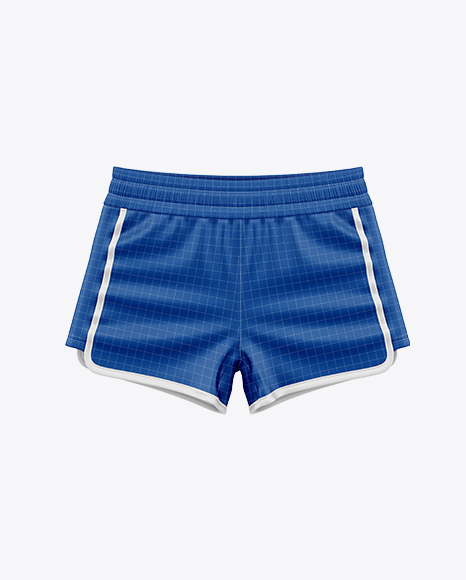 Running Shorts Mockup - Front View
