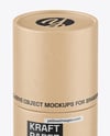 Kraft Paper Tube Mockup