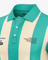 Men's Polo Shirt Mockup - Half Side View