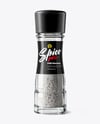 Coarse Sea Salt Jar with Grinder Mockup