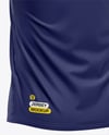 Men's V-Neck Jersey Mockup