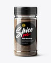 Spice Jar with Grounded Black Pepper Mockup