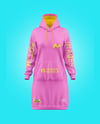 Women Cotton Hoodie Dress Mockup