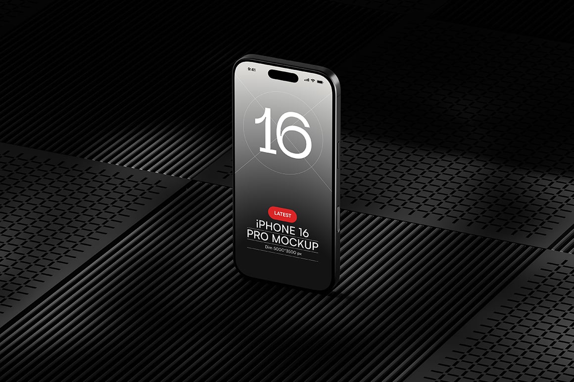 iPhone 16 Pro Mockup
