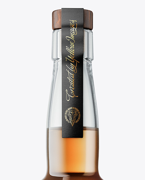 Tall Whiskey Bottle Mockup