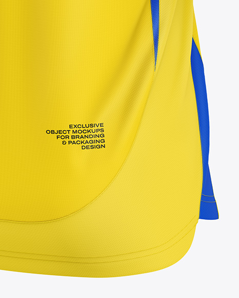 Soccer Jersey Mockup - Back View
