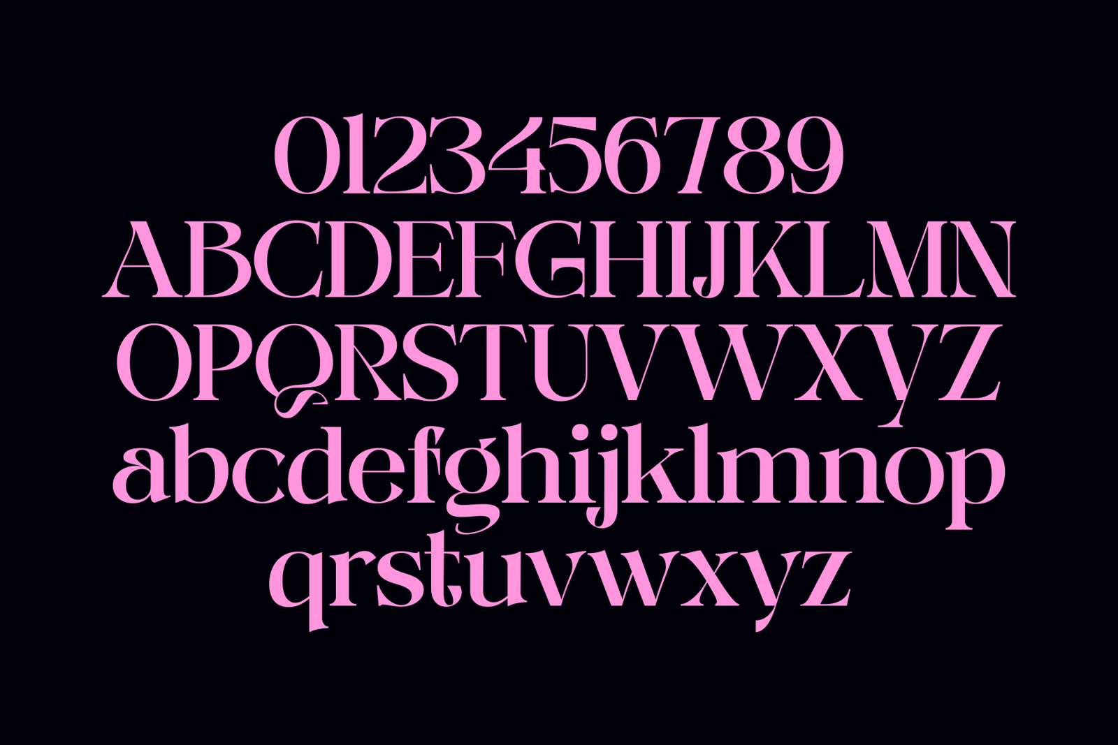 Ebamo Font
