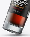 Tall Cognac Bottle Mockup