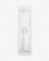 Glossy Stick Sachet Mockup