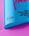 Glossy Plastic Bucket Mockup