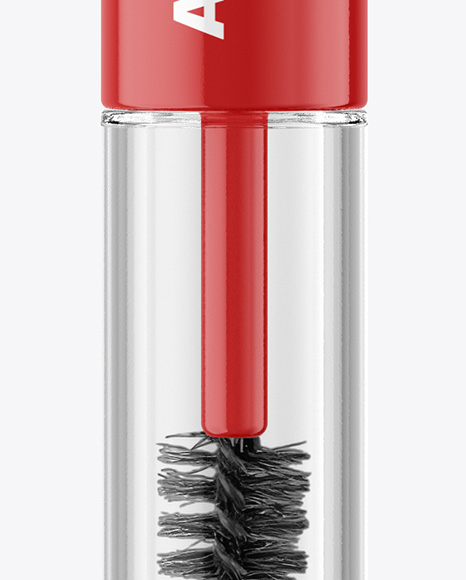 Glossy Hairoil Applicator Tube Mockup