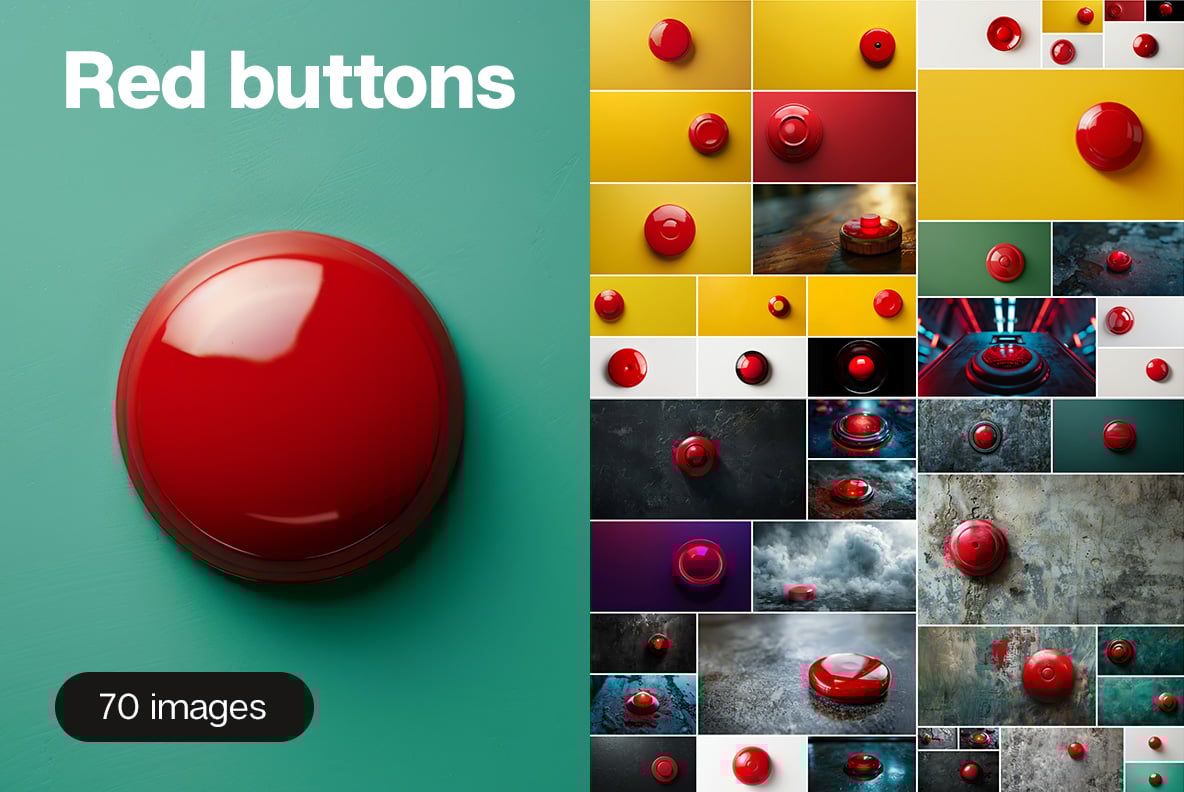 Red buttons