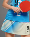 Woman Wearing Table Tennis Uniform Mockup