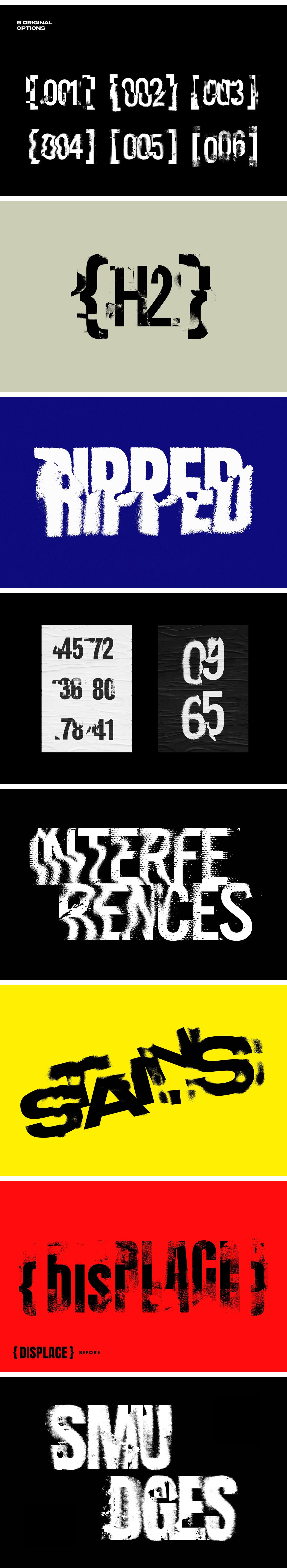 Displacement Distortion Effects