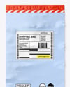Empty Shipping Bag Mockup