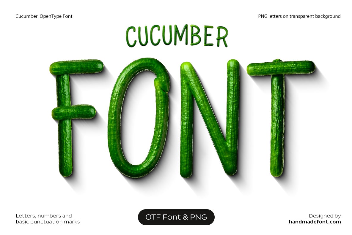 Cucumber Font