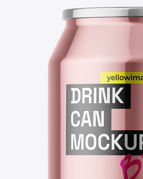 330ml Drink Can Mockup