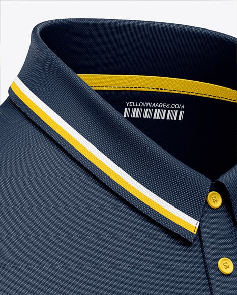 Men's Polo Shirt Mockup