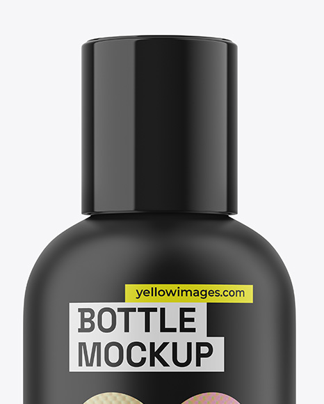 Matte Bottle Mockup