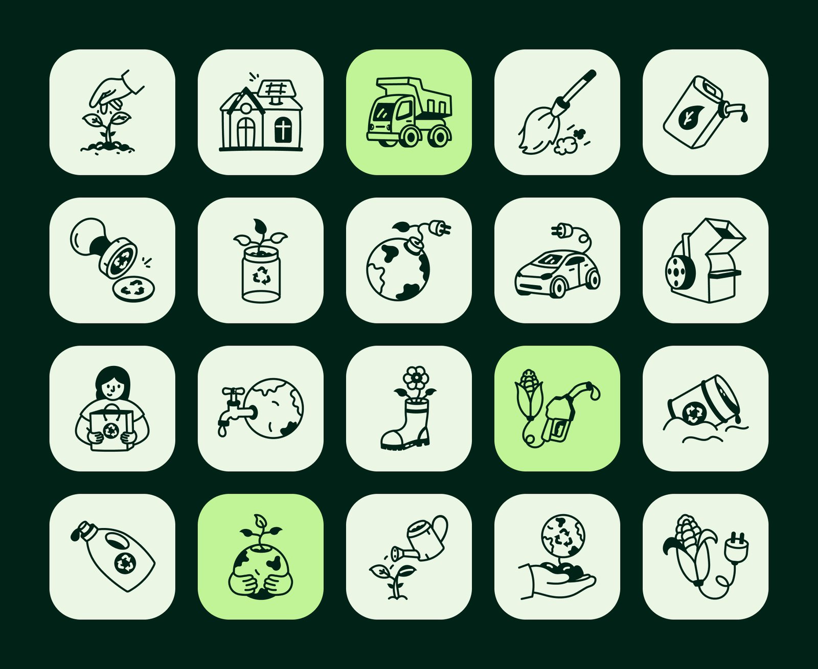 Recycle Doodle Art Set