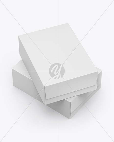 Two Paper Boxes Mockup