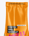 Glossy Coffee Bag Mockup