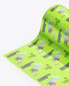 Metallic Film Roll Mockup