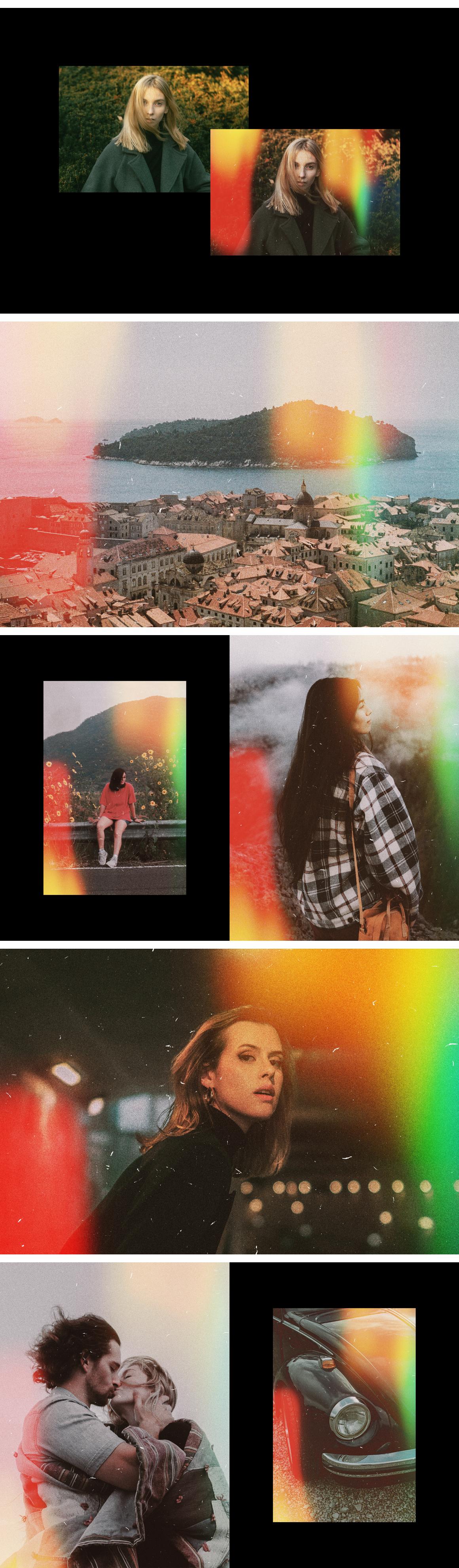 Light Leaks Photo Effect