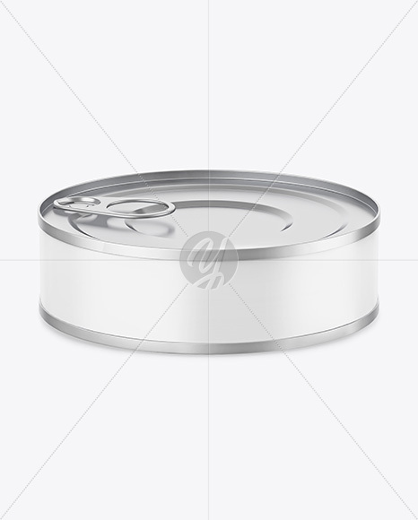 Tin Can w/ Matte Finish Mockup
