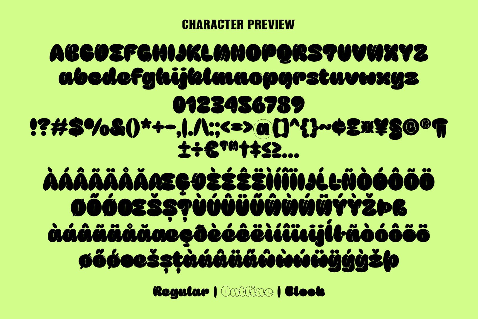 Mango Chunks Font