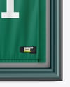 Basketball Jersey in Frame Mockup