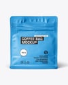 Matte Coffee Bag Mockup