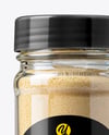 Spice Glass Jar with Onion Powder Mockup