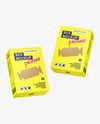 Two Paper Boxes Mockup