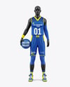 Basketball Full Kit Mockup - Front View