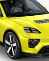 Electric Luxury SUV Mockup - Half Side View
