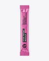 Glossy Stick Sachet Mockup