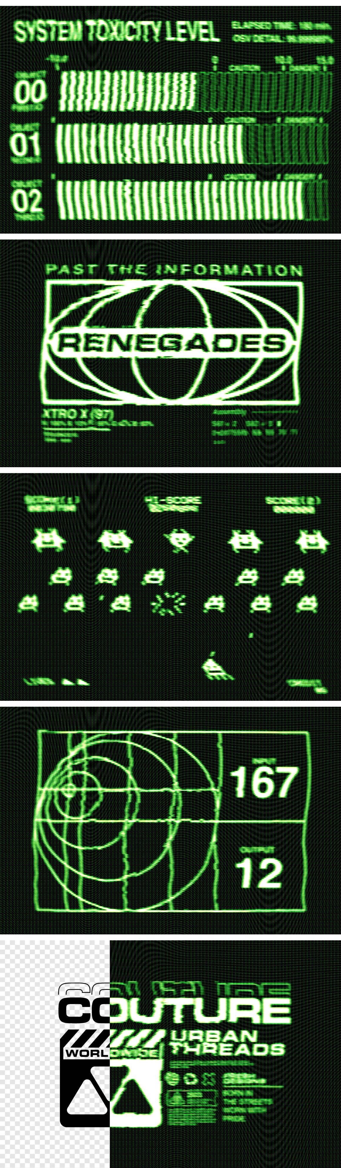 Glitched Arcade Text &amp; Logo Effect